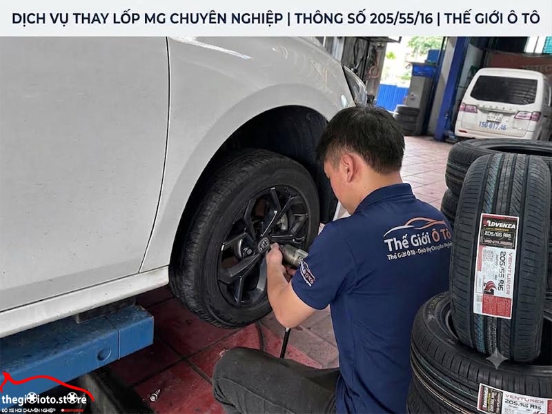 thay-lop-xe-mg-chuyen-nghiep-voi-lop-avanza-venturer-tai-the-gioi-o-to
