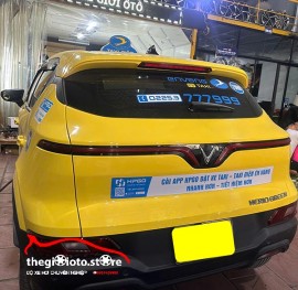 Dịch vụ thay lốp Advenzda 195/60/16 cho xe điện Limo Green