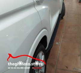 Lắp bậc chân cho xe Innova tại Hải Phòng