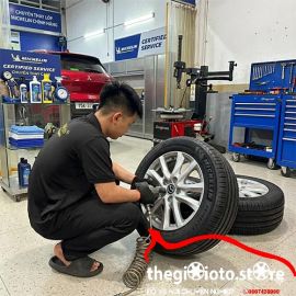 Thay Lốp Michelin Mazda3 Hải Phòng