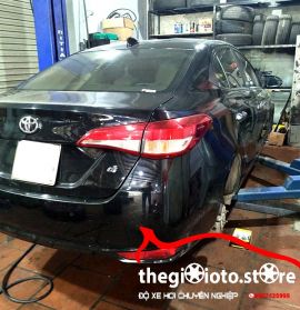 Thay lốp cho xe Vios tại Hải Phòng