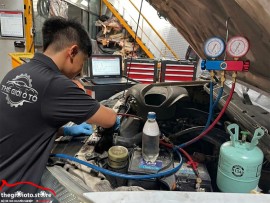 Xử Lý Điều Hòa Mất Lạnh Cho Xe Isuzu